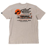 T-shirt Fasthouse Sunset - Gris clair