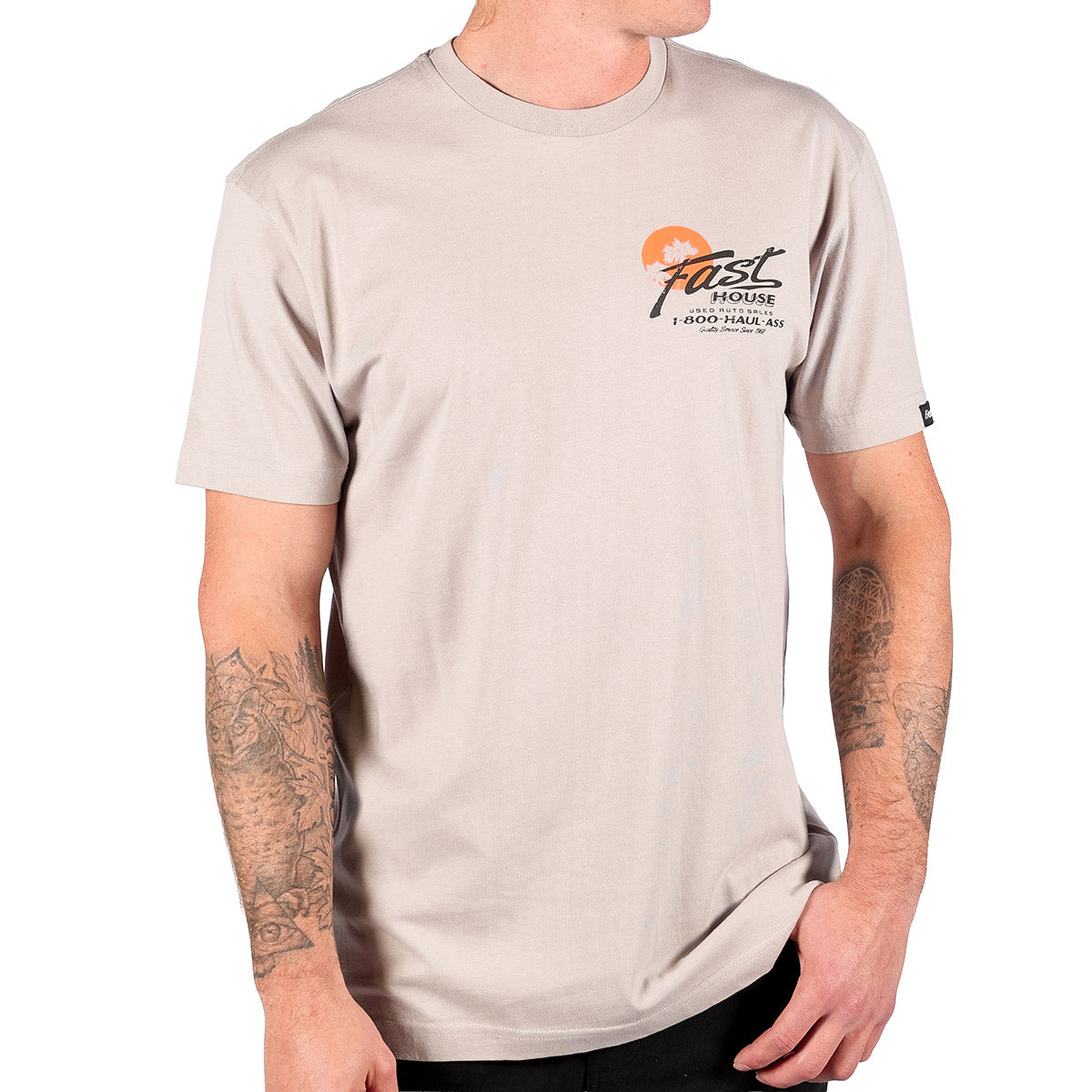 T-shirt Fasthouse Sunset - Gris clair