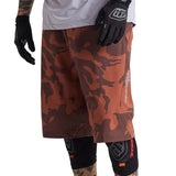 Troy Lee Designs Skyline Shorts - Shell Only Shadow Camo - Brick