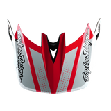 Troy Lee Designs D4 Carbon Helmet Drip White And Pink
