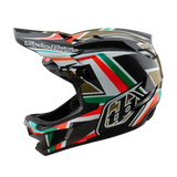 Cadres de casque Troy Lee Designs D4 Carbon noir et or