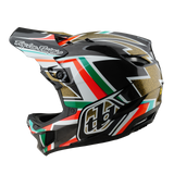 Cadres de casque Troy Lee Designs D4 Carbon noir et or