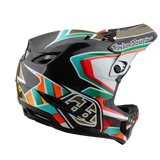 Cadres de casque Troy Lee Designs D4 Carbon noir et or