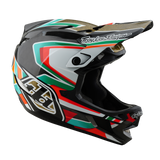Cadres de casque Troy Lee Designs D4 Carbon noir et or