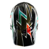 Cadres de casque Troy Lee Designs D4 Carbon noir et or