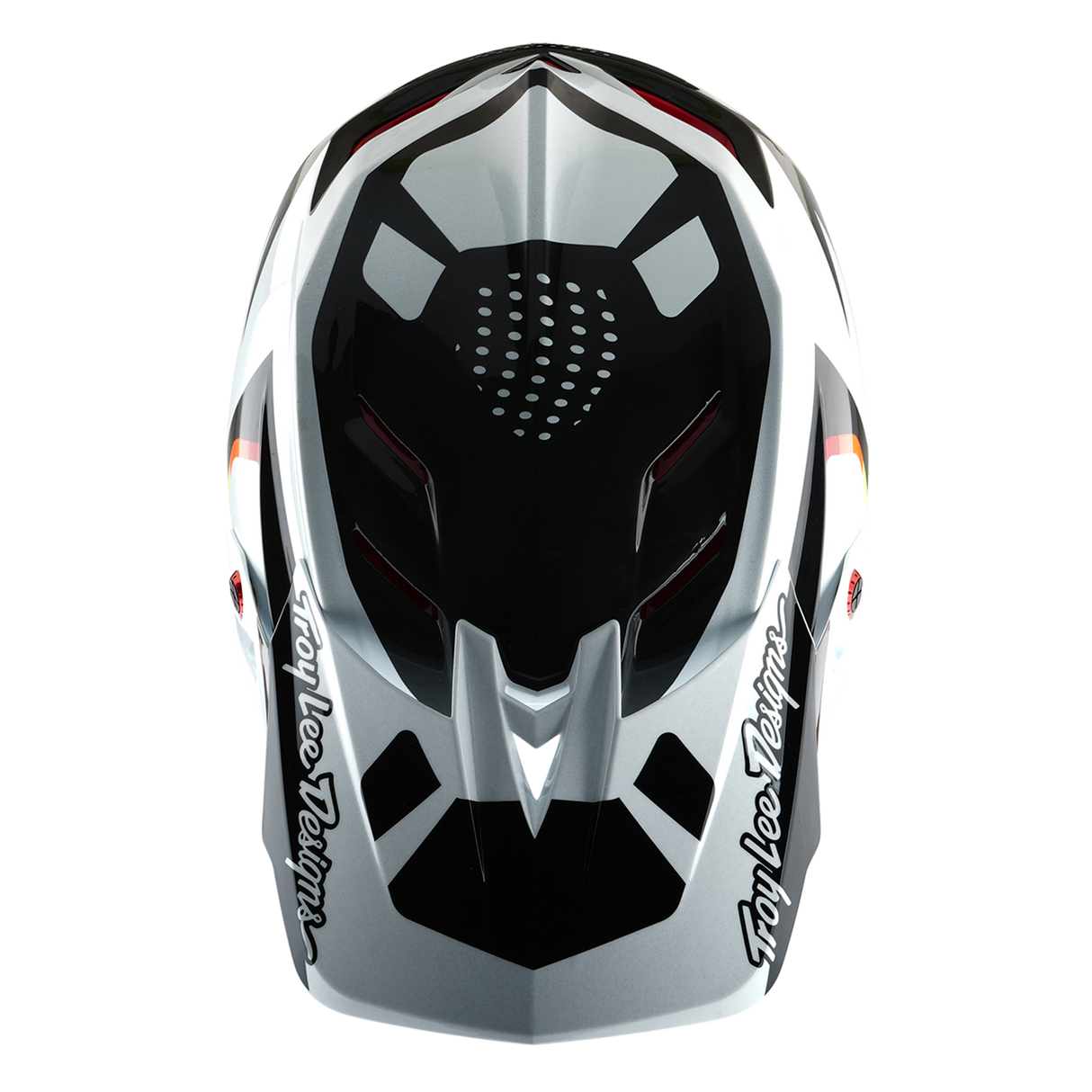 Troy Lee Designs D4 Carbon Helm Optic Black