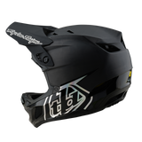 Troy Lee Designs D4 Carbon Helmet Stealth Black 2025