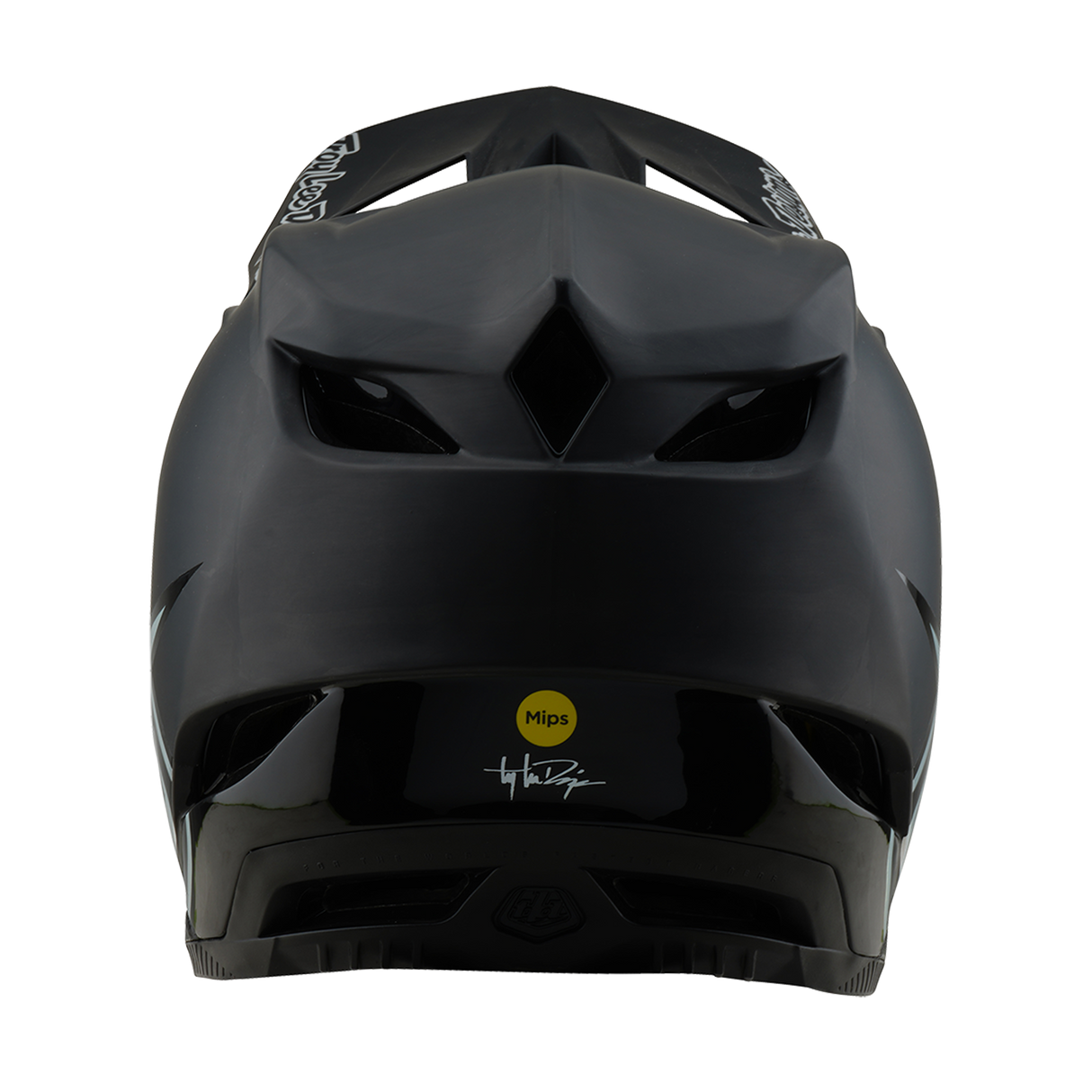Troy Lee Designs D4 Carbon Helmet Stealth Black 2025