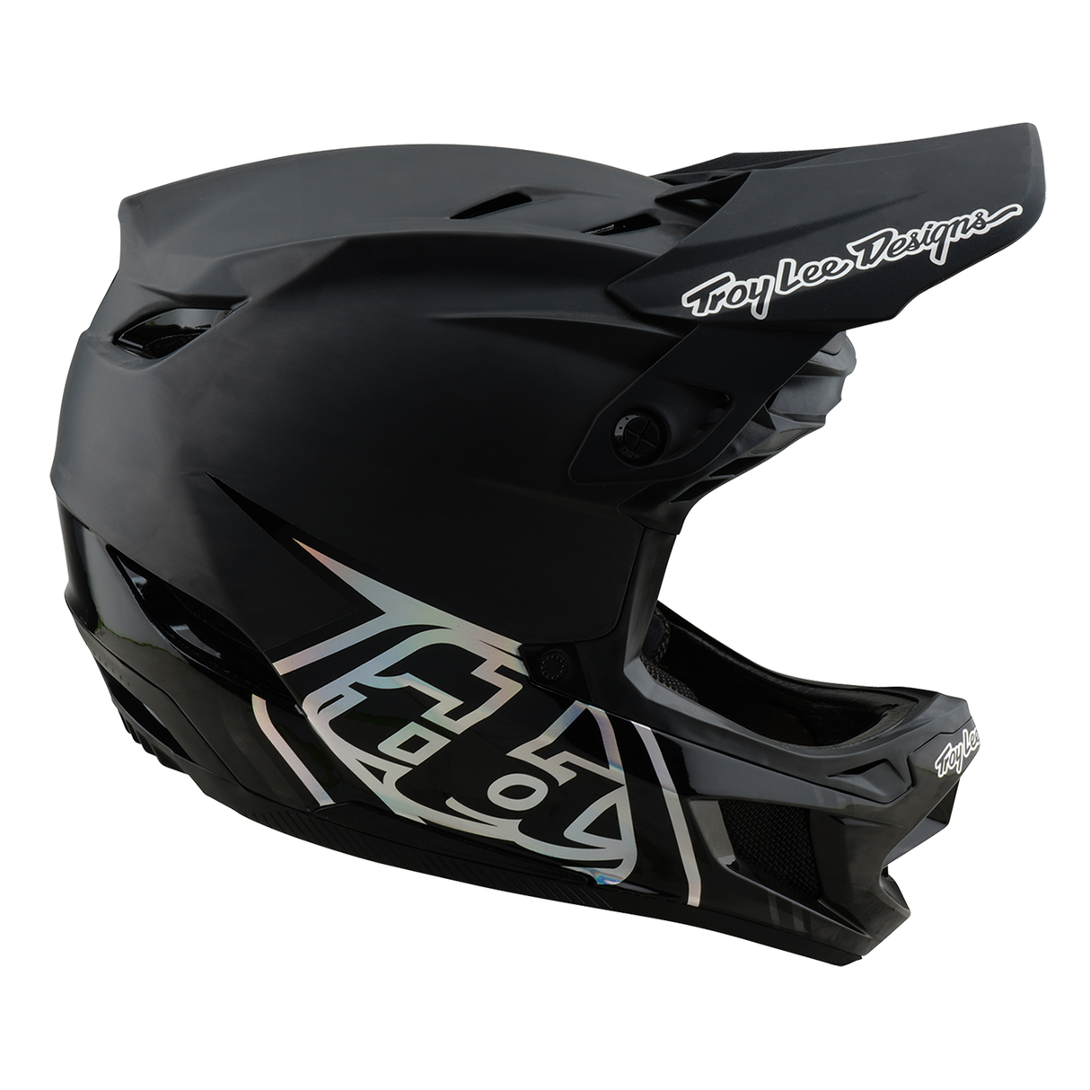 Troy Lee Designs D4 Carbon Helmet Stealth Black 2025