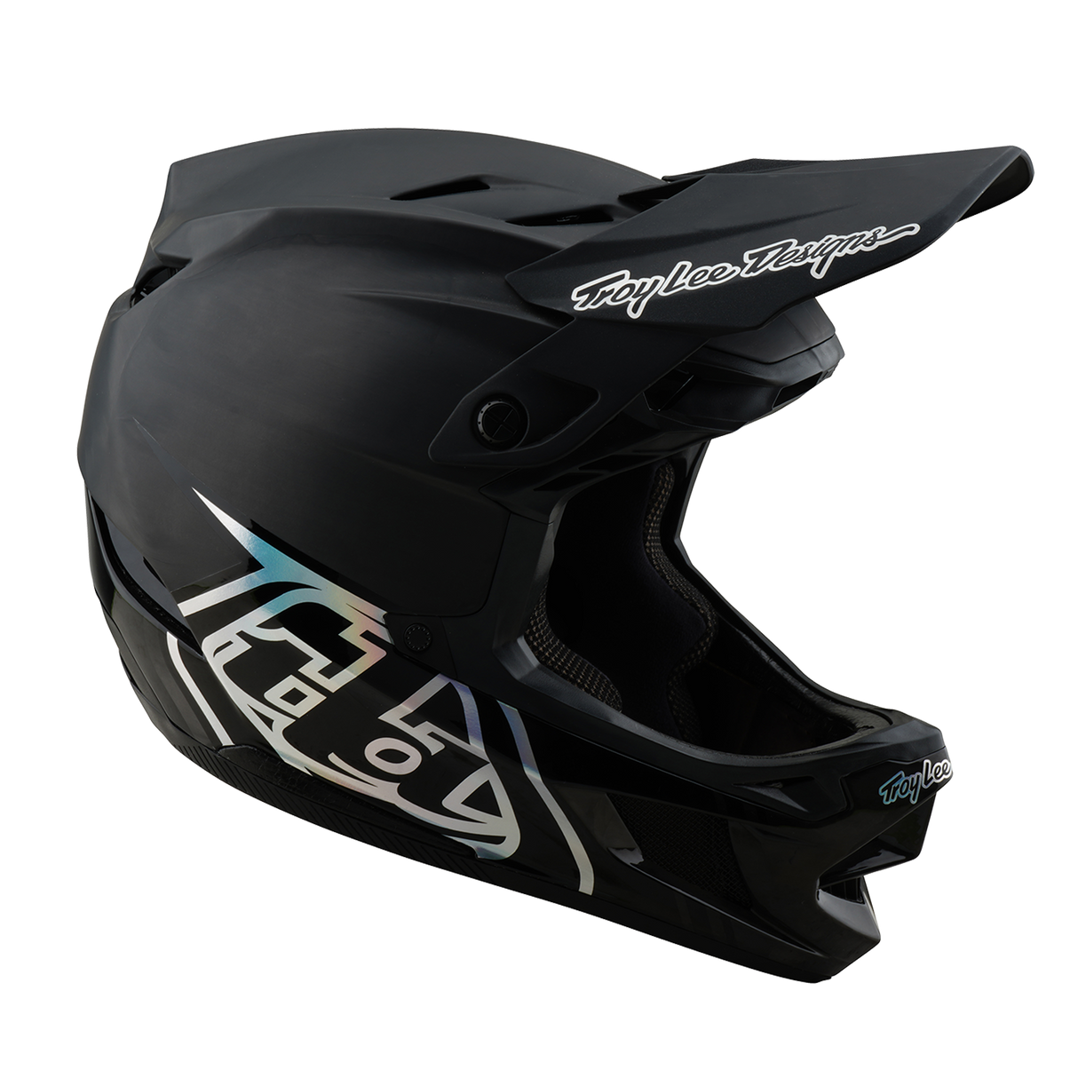 Troy Lee Designs D4 Carbon Helmet Stealth Black 2025