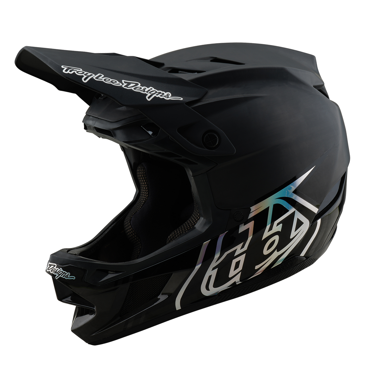 Troy Lee Designs D4 Carbon Helmet Stealth Black 2025