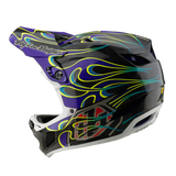 Casque Troy Lee Designs D4 Carbon noir et violet