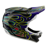 Casque Troy Lee Designs D4 Carbon noir et violet
