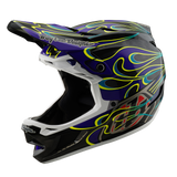 Casque Troy Lee Designs D4 Carbon noir et violet