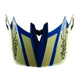 Casque composite Troy Lee Designs D4 Drip Glo Jaune
