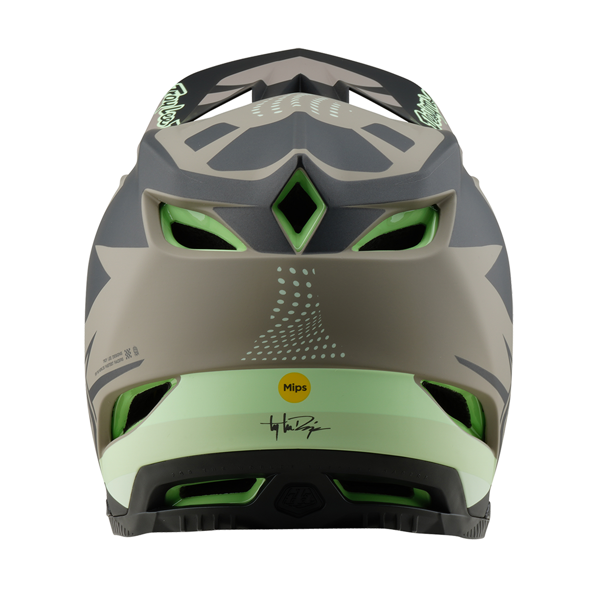 Troy Lee Designs D4 Composite Helm Optic Timber