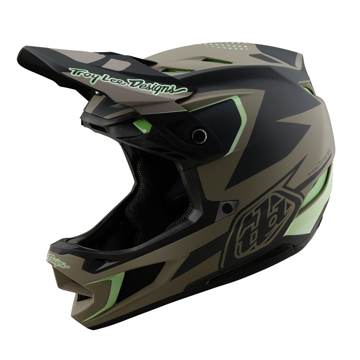 Troy Lee Designs D4 Composite Helm Optic Timber