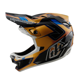 Casque composite Troy Lee Designs D4 Royalty noir et or