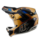 Casque composite Troy Lee Designs D4 Royalty noir et or