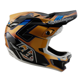 Casque composite Troy Lee Designs D4 Royalty noir et or