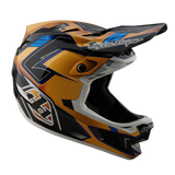 Casque composite Troy Lee Designs D4 Royalty noir et or