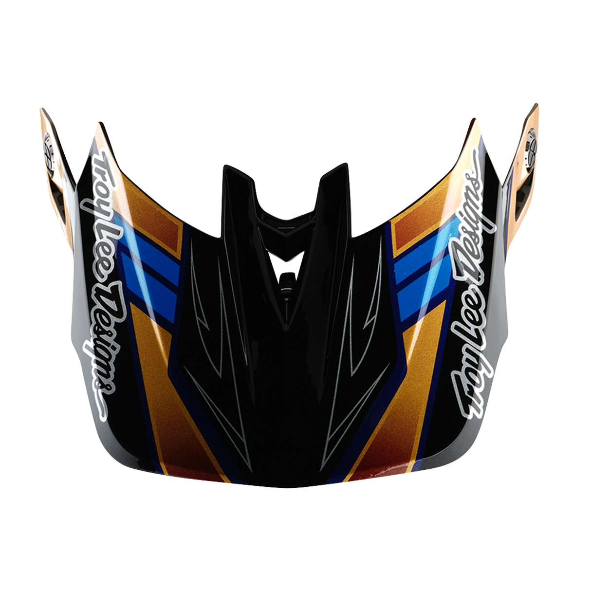 Casque composite Troy Lee Designs D4 Royalty noir et or