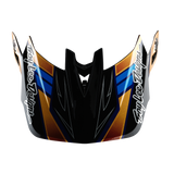 Casque composite Troy Lee Designs D4 Royalty noir et or