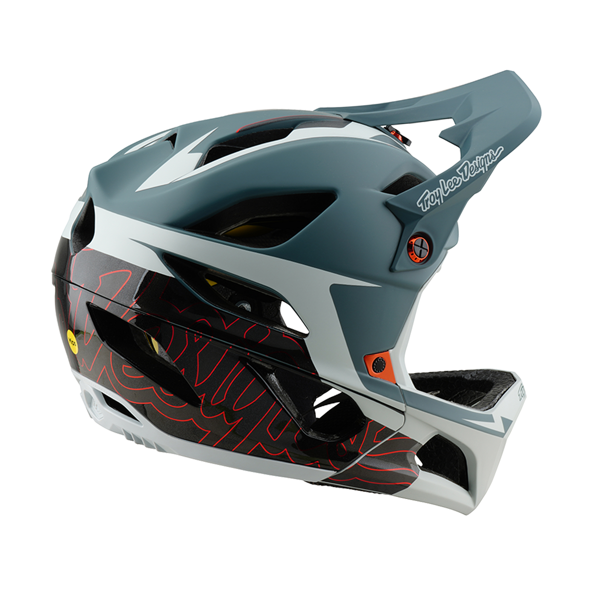 Casque de scène Troy Lee Designs Neauwave Smoke