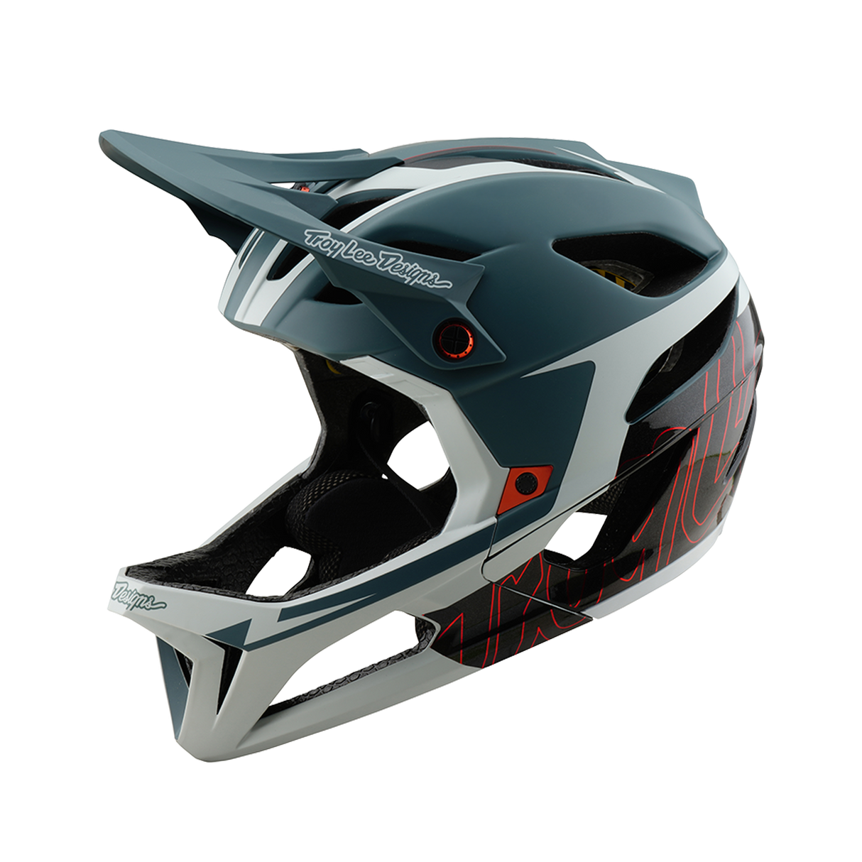 Casque de scène Troy Lee Designs Neauwave Smoke