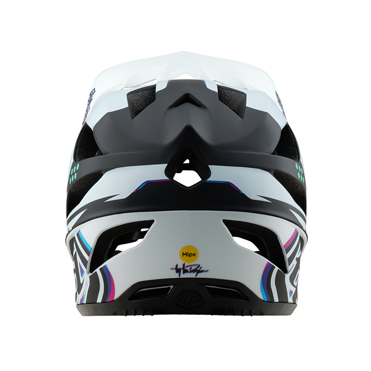 Casque de scène Troy Lee Designs Trooper Blanc