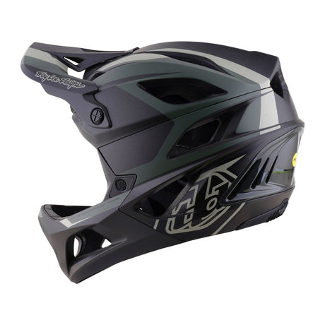 Troy Lee Designs Stage 2 Helm Armee / Anthrazit