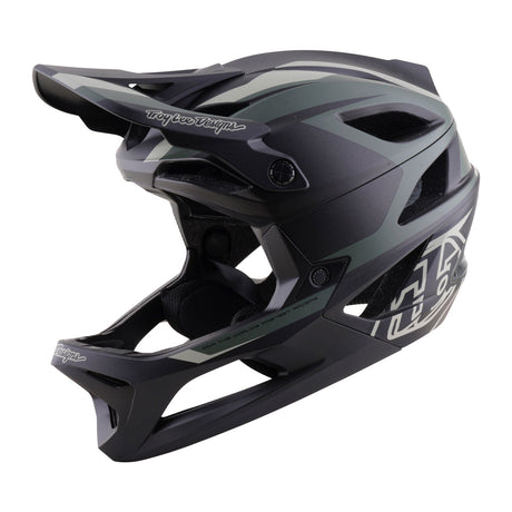 Troy Lee Designs Stage 2 Helm Armee / Anthrazit