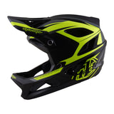 Troy Lee Designs Stage 2 Helmet Charcoal / Flo Yellow
