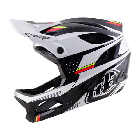 Troy Lee Designs Stage 2 Helm, Proton-Weiß