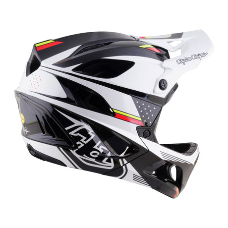 Troy Lee Designs Stage 2 Helm, Proton-Weiß