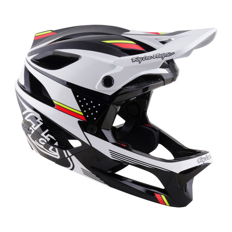 Troy Lee Designs Stage 2 Helm, Proton-Weiß