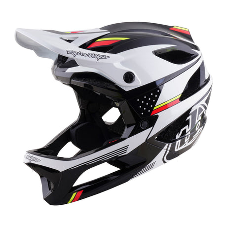 Troy Lee Designs Stage 2 Helm, Proton-Weiß