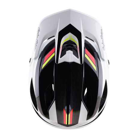 Troy Lee Designs Stage 2 Helm, Proton-Weiß