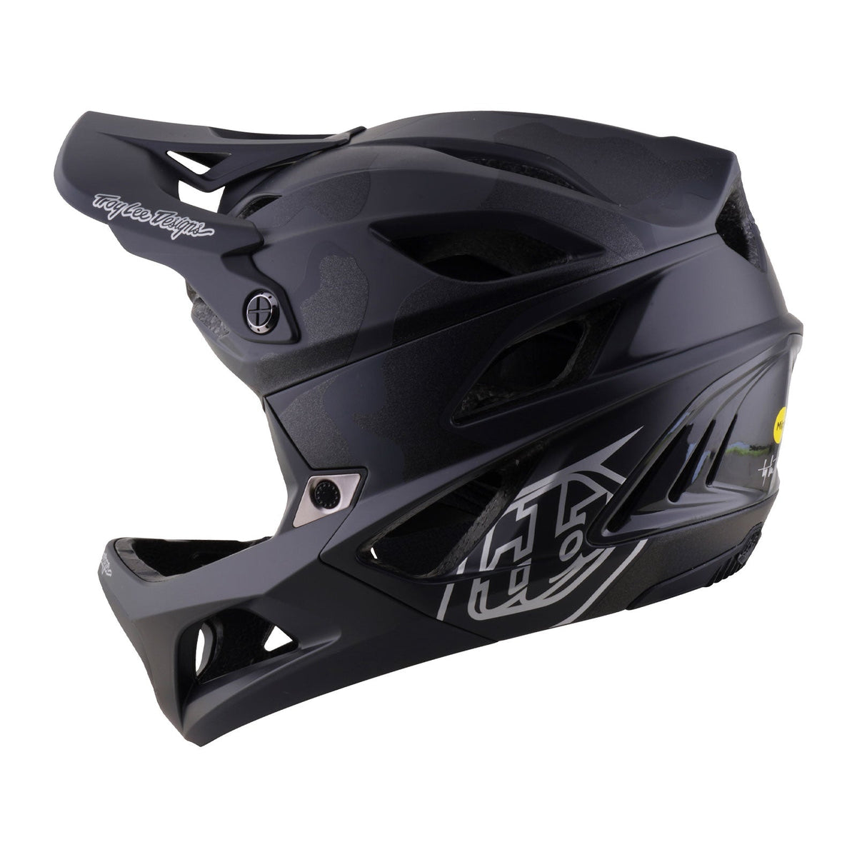 Casco Troy Lee Designs Stage 2 camuflaje negro Split