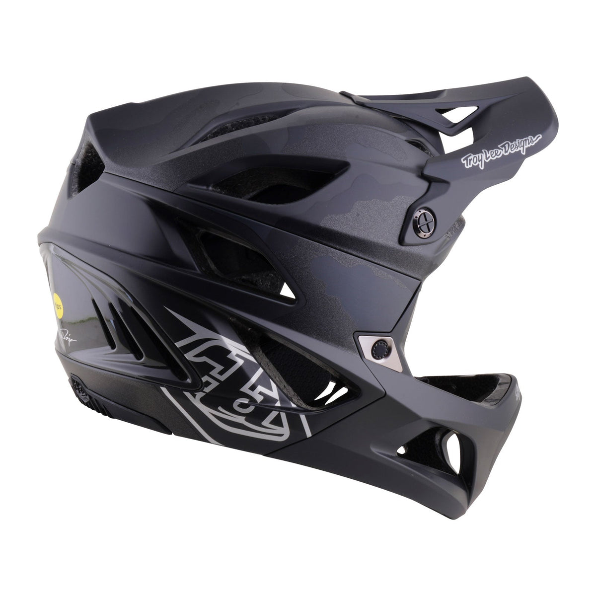 Casco Troy Lee Designs Stage 2 camuflaje negro Split