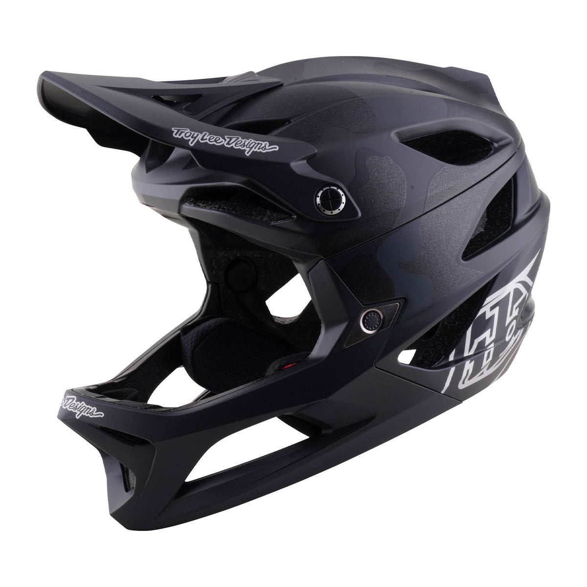 Casco Troy Lee Designs Stage 2 camuflaje negro Split