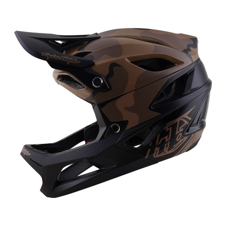 Troy Lee Designs Stage 2 Helm, Split-Sienna-Tarnmuster
