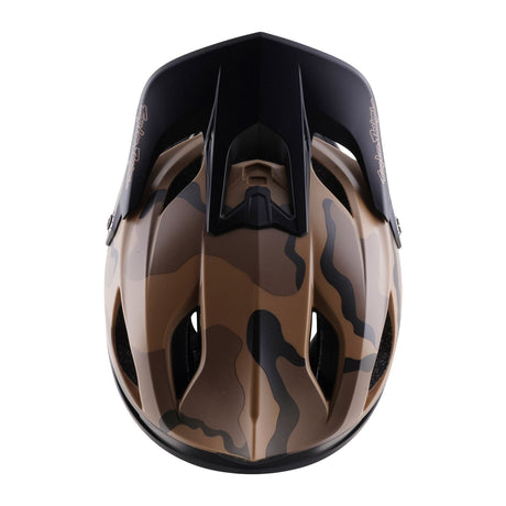 Troy Lee Designs Stage 2 Helm, Split-Sienna-Tarnmuster