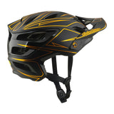 Troy Lee Designs A3 MIPS Helmet  Pinstripe Black