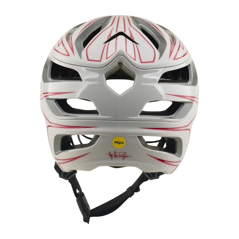 Casque Troy Lee Designs A3 MIPS à rayures gris mat