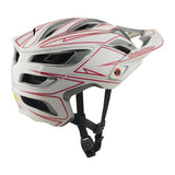 Casque Troy Lee Designs A3 MIPS à rayures gris mat