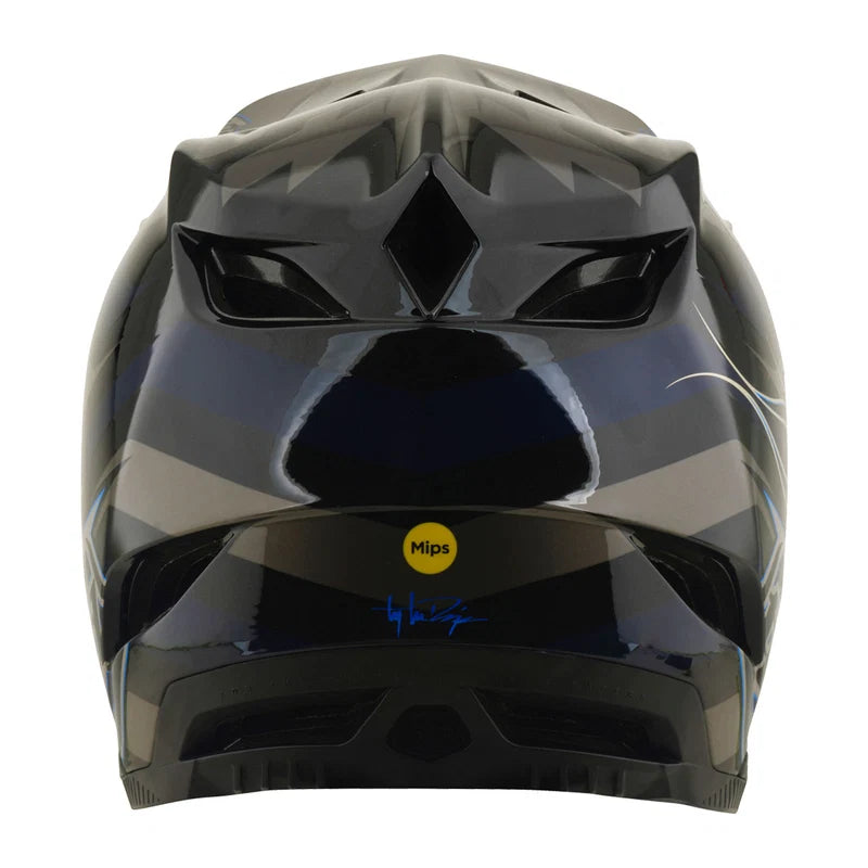 Troy Lee Designs D4 Composite MIPS Helmet Burst Grey