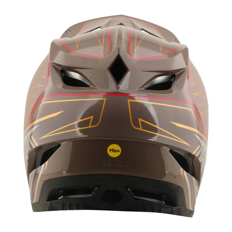 Casco de poliacrilato Troy Lee Designs D4 Shadow Pro Timber