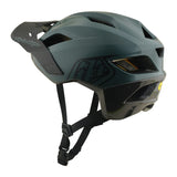 Troy Lee Designs Flowline-helm Point donker bosgroen en antraciet