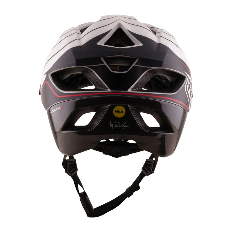 Casque Troy Lee Designs Flowline SE MIPS, coloris pierre ponce et charbon